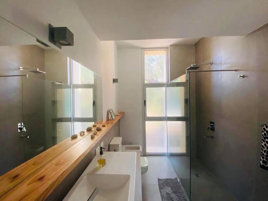Casa Con Piscina Y Mirador Privado En San Marcos Sierras Villa Exterior photo